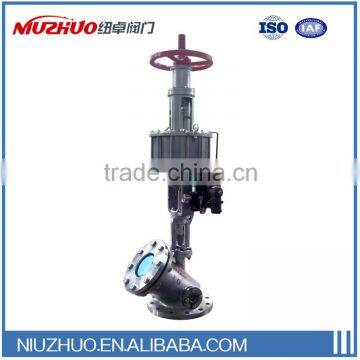 Factory Store Discharge Valve With Pneumatic or Electric Actuator no Dead Zone off Operating for Layout Made in China photo-2