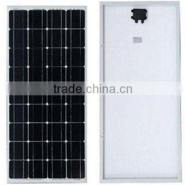 RJ Aluminium alloy Mono Silicon Solar Cells Solar Panel 150W 18v for on grid and off grid solar system