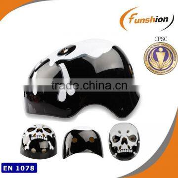cool bicycle helmets with new colorful skate helmet with skull design