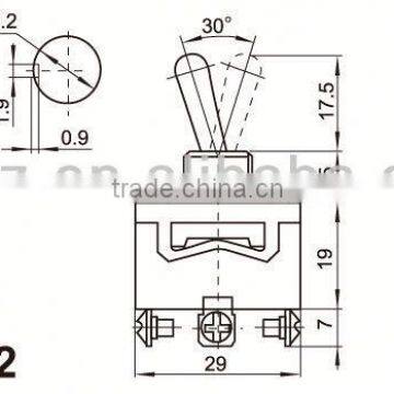 Machinery Toggle Switch,on off on Toggle Switch,micro Toggle Switch photo-2