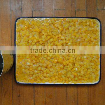 factory supply canned peach dices for export