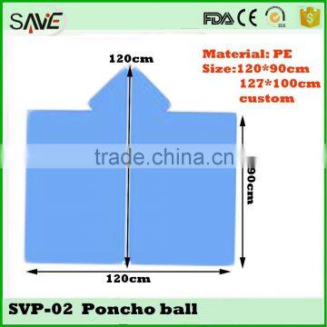 China Supprier Promotional Gift Water Proof Raincoat Disposable Poncho Ball photo-4