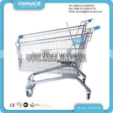 Large Capacity Metal Shopping Trolley Cart