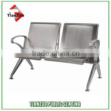 2 Seats 201 stainless steel office waiting room chairs