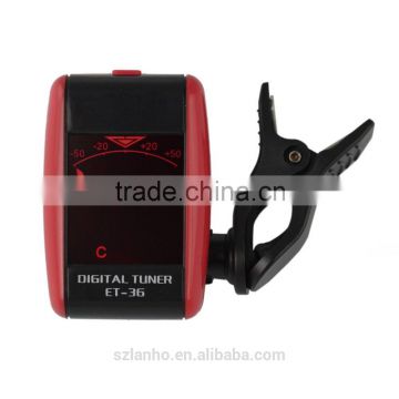 LCD Screen Mini Clip Digital Tuner for Guitar