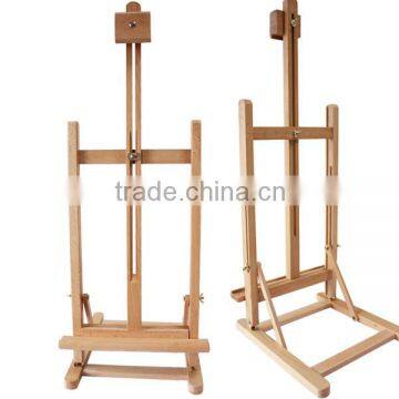 Beech Portable Folding Artist Table Painters Easel mini easel