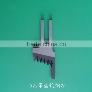 industrial 522 hard alloy sewing machine part knife