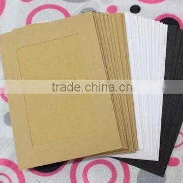 20 MIXED COLORS 8x10 Picture Mats Matting With White Core Bevel Cut for 5x7 Pictures photo-5