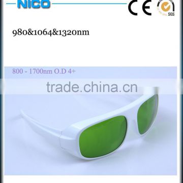 1064nm Protective laser safety glasses with fashion design for Diode, YAG