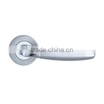 High quality Zinc door Handle on rose