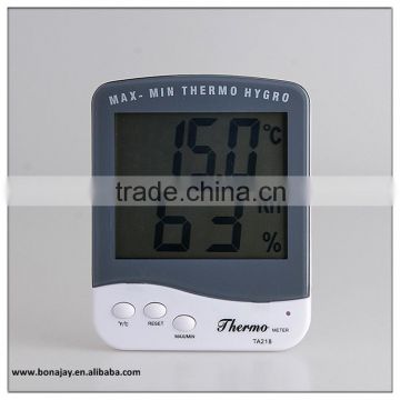 Digital LCD Indoor Temperature Hygrometer Thermometer TA218D