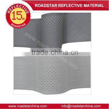 T/C backing reflective holes fabric for fashion wear