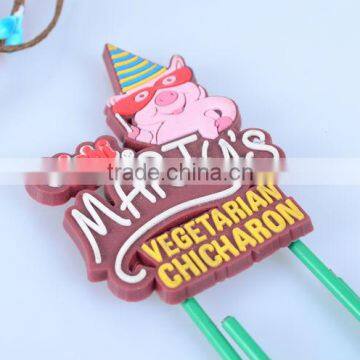 Custom Logo Promotion Plastic Bookmark Clip photo-2