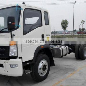 SINOTRUK New Design HOWO 4x2 8 ton Rigid Light Truck Chassis