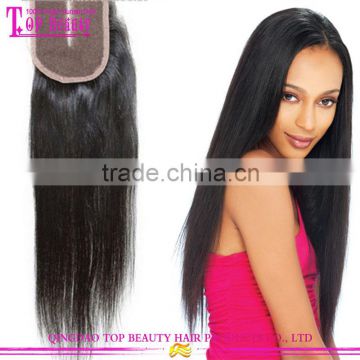 Wholesale low price new arrival human hair 4x4 lace front closure weaves