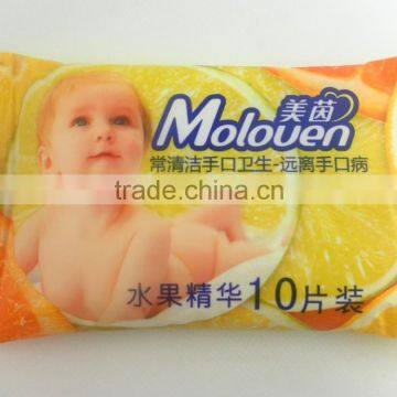 no harsh chemicals wet wipes for baby