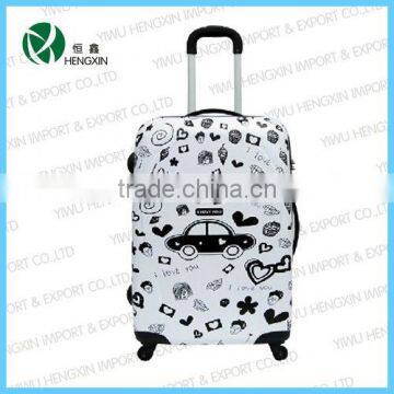 Hard shell spinner luggage,Stylish PC trolley case