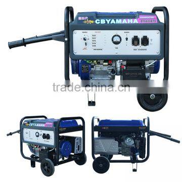 High Quality Small Size and Light Weight Hand Start Single Phase 6.5kw/8kva Portable EF7660TE Gasoline Air Cooled Generator photo-3
