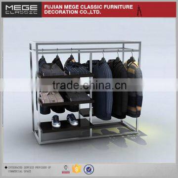 Garment Shop Furniture Wooden Showcase For Displaying Clothes