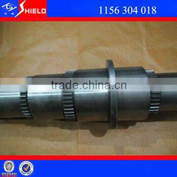 Dongfeng Tractor Parts Transmission Gearbox S6-150,S6-160 Main Shaft for ZF Manual Transmission Gearbox1156304018
