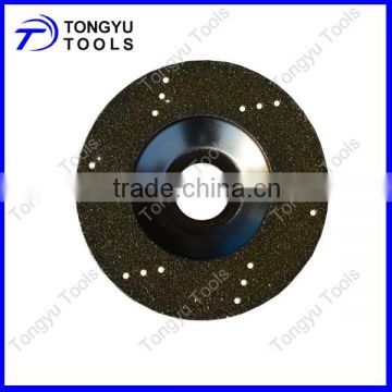 4"Electroplated Diamond Grinding Wheel abrasive tools for marble glass