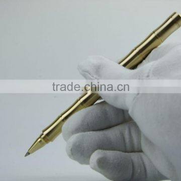 Bamboo Shape Pen,metal Bamboo Pen,golden Bamboo Pen