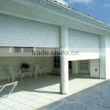 PVC roll shutter window