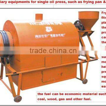 electric rotating fuel heating peanut drum roaster