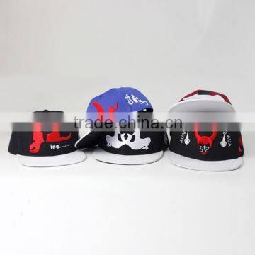 Two Tone Flat Brim Cap,two Tone Flat Cap,wholesale Flat Brim Fitted Hat photo-5