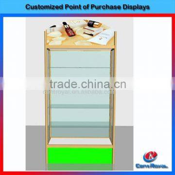 fashionable design shelves floor standing metal pharmacy display rack