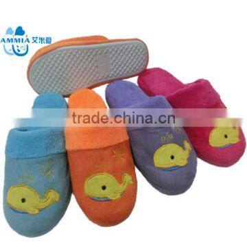 OEM Lady Woman Winter Terry Warm Soft TPR Cheap Gift Slippers photo-3
