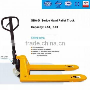 SBA-E Series 3.0 ton Hand Pallet Truck.