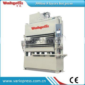 veneer hot press and hot press machine