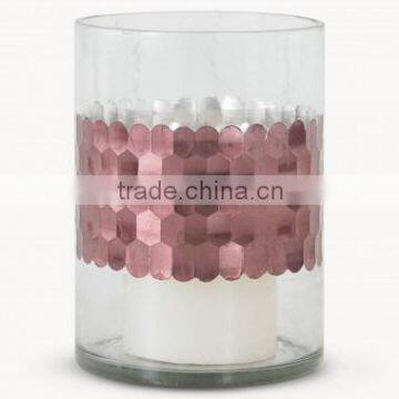 Hammered Mercury Glass Votives Colorful Mercury Glass Votive Copper Votive