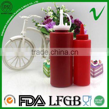 LDPE Food Grade Plastic Squeeze Sauce Bottle for Kitchen Use photo-3
