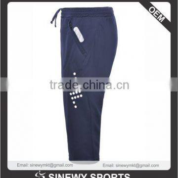 velour tracksuit shorts 2015 new custom design navy color