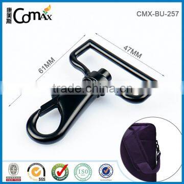 Bag black metal clip swivel hook