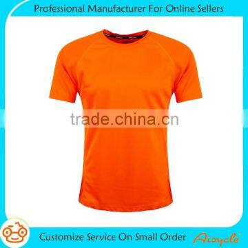 Wholesale high quality custom print plain sport t shirt for men