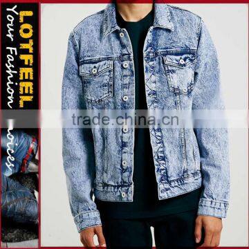 Denim Men Jeans jacket Factory Guangzhou Denim Men Jeans jacket Factory (LOTJ175)