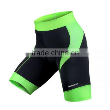 Soomom Compression wear bib shorts hot sale black training jogging cycling shorts