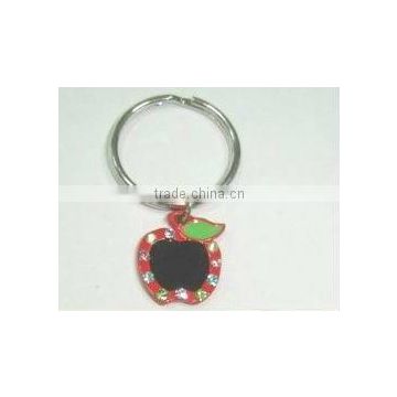 Our new design apple shape beautiful keychain