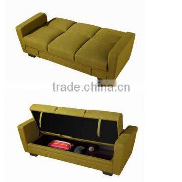 2016 New model Folding Sofa Bed with a Large Storage Sofa Foam Sets