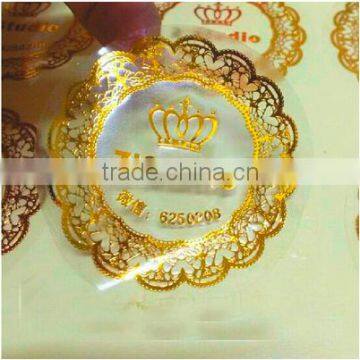 Metal adhesive UP nickle copper label electroforming for computer monitor metal emblem logo design 1000pcs/lot
