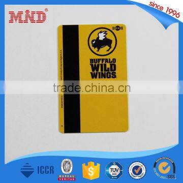 MDP145 high quality PVC HIco/Loco magnetic stripe card