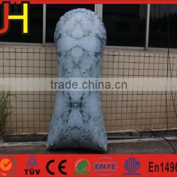 China PVC Material Cheap Gaint Tombstone Inflatable Paintball Bunkers