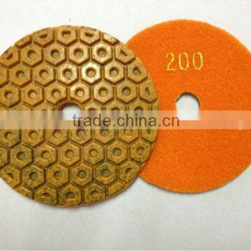 3 steps wet polishing pad