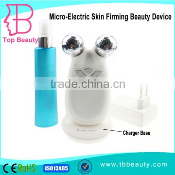 home use hand held Y shape roller massage Micro-electric skin firming device