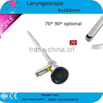 Endoscopy for ENT 70 90 degree 8mm diameter 180mm length Laryngoscope Compatible Stryker Olympus Wolf