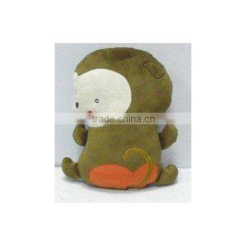 Plush Monkey Cushion