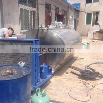 Cold storage tank with COPLAND Refrigeration compressor